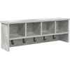 Prikabinamas paltas Sieninis Betono pilka 75 x 16 x 26 cm