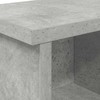 Prikabinamas paltas su lentyna Betono pilka 100 x 16 x 26 cm