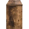 Prikabinamas paltas su lentyna Rūkyta ąžuolas 80 x 20 x 30 cm