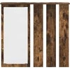 Prikabinamas paltas Sieninis Dūminio ąžuolo 84 x 10 x 80 cm