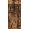 Prikabinamas paltas su lentyna Rūkyta ąžuolas 40 x 10 x 90 cm
