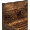 Prikabinamas paltas Sieninis Rūkyta ąžuolas 80 x 10,5 x 18 cm