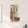 Prikabinamas paltas su lentyna Sonoma ąžuolas 40 x 10 x 90 cm