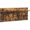 Prikabinamas paltas su lentyna Rūkyta ąžuolas 100 x 40 x 12 cm