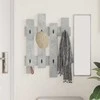 Prikabinamas paltas su saugykla Betono pilka 60 x 3 x 82 cm
