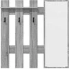 Prikabinamas paltas Sieninis Pilkas Sonoma 100 x 10 x 100 cm