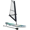 Pripučiamas SUP lenta su burės APEX 330 x 76 x 15 cm Mėlyna