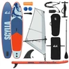 Pripučiamas SUP lenta su burės SCYLLA 330 x 76 x 15 cm Mėlyna