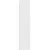 Prisegamas Vonios Spintelė Itin blizgi balta 33 x 34,5 x 160 cm