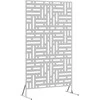 Privatumo žaliuzės 100 x 50 x 180 cm Galvanizuotas plienas