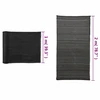 Privatumo suteikiantis tinklelis, juodas, 2x10 m, HDPE
