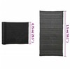Privatumo suteikiantis tinklelis, juodas, 1,5x25 m, HDPE