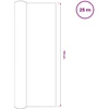 Privatumo suteikiantis tinklelis, smėlio, 1,5x25m, HDPE, 75g/m²