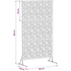 Privatumo žaliuzės 100 x 50 x 180 cm Galvanizuotas plienas