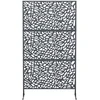 Privatumo žaliuzės 100 x 50 x 180 cm Plienas Antracito