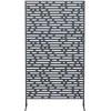 Privatumo žaliuzės 100 x 50 x 180 cm Plienas Antracito