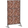 Privatumo žaliuzės 100 x 50 x 180 cm Rūdijanti