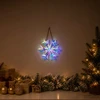 Prizminė irizuojanti LED snaigė Įvairiaspalvis Ø 26 x 25 cm