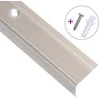 Profiliai laiptams, 15vnt., šampano, 100cm, aliuminis, L formos