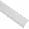 Profiliai laiptams, 15vnt., sidabro, 100cm, aliuminis, L formos
