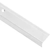 Profiliai laiptams, 15vnt., sidabro, 90 cm, aliuminis, L formos