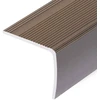Profiliai laiptams, 5vnt., rudi, 100cm, aliuminis, L formos