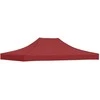 Proginės palapinės stogas, tamsiai raudonas, 4,5x3m, 270 g/m²