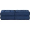 Modulinė sofa 2 pcs Indigo 140 x 70 x 36 cm Audinys
