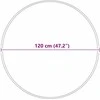 Neslystantis plaukuotas kilimas Tamsiai pilka 120 x 120 cm PP