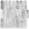 Pūkuota plytelė 10 pcs Pilkas marmuras 30 x 30 cm