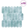Pūkuota plytelė 10 vnt. Žalia 30 x 30 cm Poliuretanas ir PET
