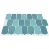 Pūkuota plytelė 20 pcs Mėlyna 30 x 30 cm Poliuretanas ir PET