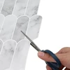 Pūkuota plytelė 20 pcs Pilkas marmuras 30 x 30 cm