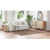 Neslystantis plaukuotas kilimas Ruda 200 x 200 cm PP