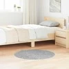Neslystantis plaukuotas kilimas Pilka 90 x 90 cm PP