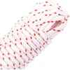 Pull Starter Cord Balta ir Raudona Ø4 mm 10 m Nailonas