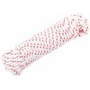 Pull Starter Cord Balta ir Raudona Ø4 mm 10 m Nailonas