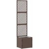 Sodo trelių vazonas Ruda 35 x 30 x 135 cm Metalas