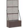 Sodo trelių vazonas Ruda 70 x 30 x 135 cm Metalas