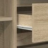 Kabalas Sonoma ąžuolas 120 x 41 x 75 cm Apdirbta mediena