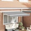 Markizės rėmas Reguliuojamas Baltas 3,5 x 2 m Plienas