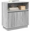 LED Bufetas Pilkas Sonoma 71 x 34,5 x 75 cm Apdirbta mediena