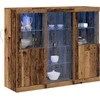 LED Bufetas Senas medis 123 x 37 x 100 cm Apdirbta mediena
