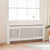 Radiatoriaus dangtis 2 pcs Balta 205 x 20,5 x 81,5cm