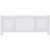 Radiatoriaus dangtis 2 pcs Balta 205 x 20,5 x 81,5cm