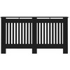 Radiatoriaus dangtis 2 pcs Juoda 152 x 19 x 81,5cm