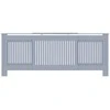 Radiatoriaus dangtis 2 pcs Pilka 205 x 20,5 x 81,5cm