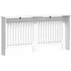 Radiatoriaus dangtis Itin blizgi balta 172 x 19 x 81,5 cm