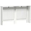 Radiatoriaus dangtis Itin blizgi balta 152 x 19 x 81,5 cm