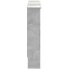 Radiatoriaus dangtis Betono pilka 152 x 19 x 81,5 cm